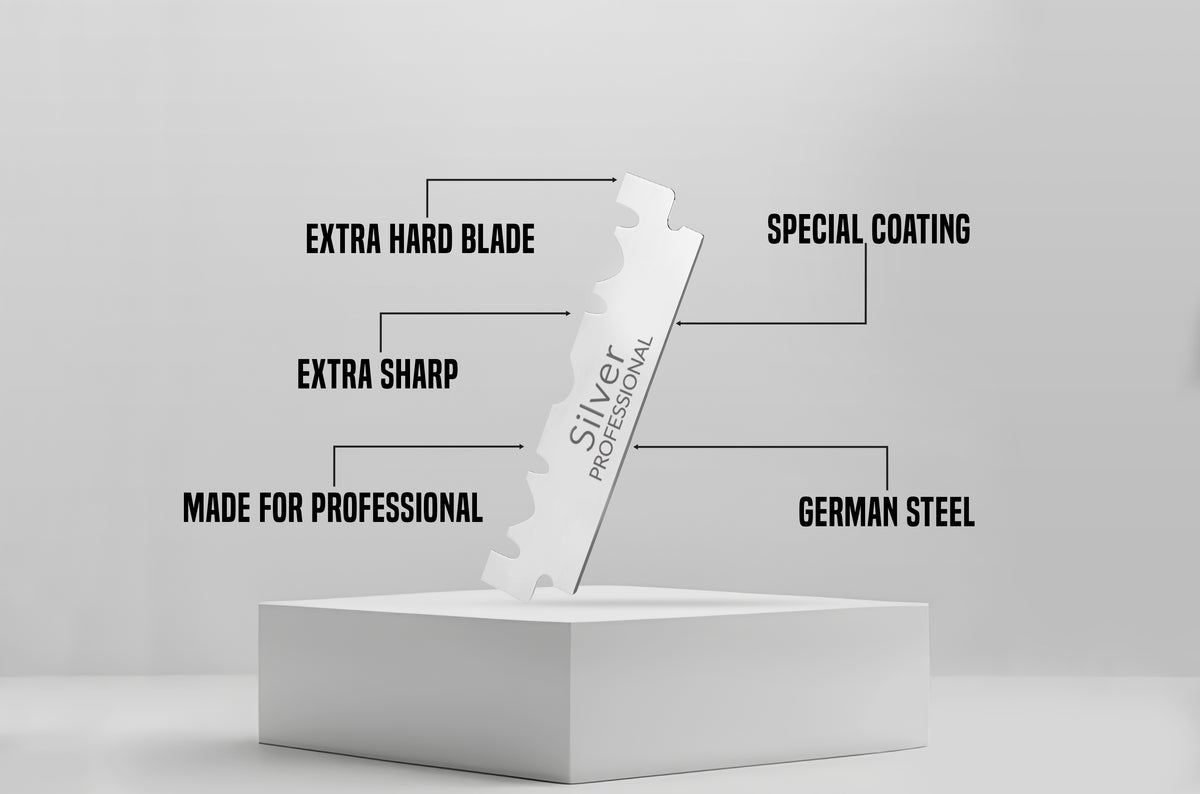 Silver — однолезные лезвия бритвы — 100 штук